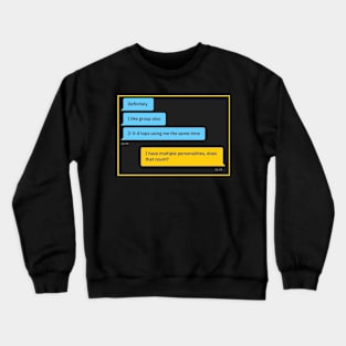 grindr humor Crewneck Sweatshirt